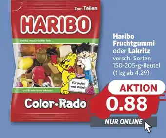 Combi Haribo Fruchtgummi oder Lakritz aanbieding