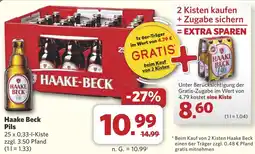 Combi Haake Beck Pils aanbieding