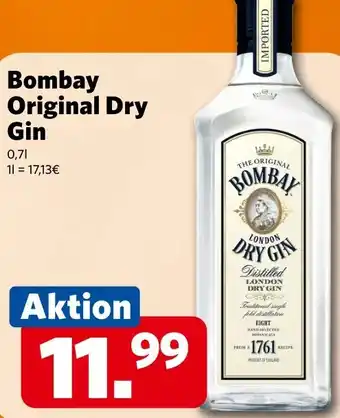 Combi Bombay Original Dry Gin aanbieding