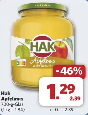 Combi Hak Apfelmus 100 aanbieding