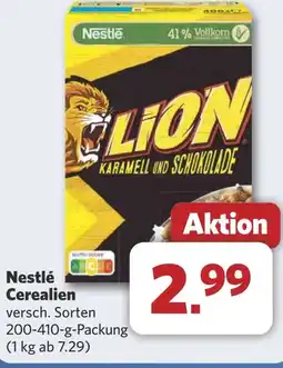 Combi Nestlé Cerealien aanbieding
