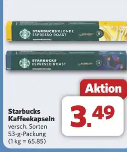 Combi Starbucks Kaffeekapseln aanbieding