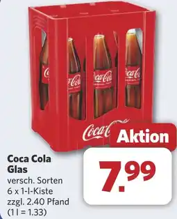 Combi Coca Cola Glas aanbieding