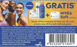 Combi GRATIS NIVEA + saft Soft (200 ml) aanbieding