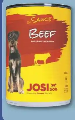 Combi Josi Dog in Sauce Hundenassfutter aanbieding