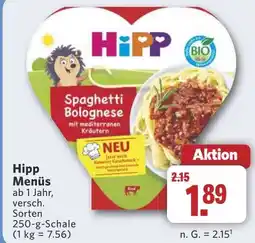 Combi Hipp Menüs aanbieding