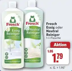 Combi Frosch Essig oder Neutral Reiniger aanbieding