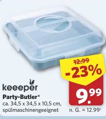 Combi keeeper Party-Butler* aanbieding