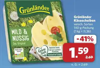 Combi Grünländer Käsescheiben aanbieding
