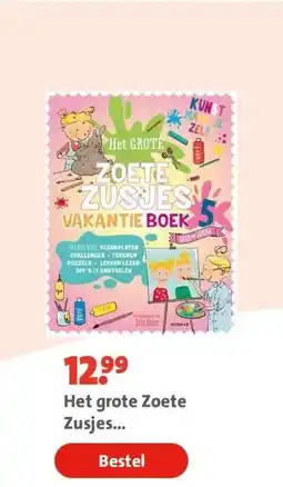 Bruna Het grote Zoete Zusjes vakantieboek 5 aanbieding