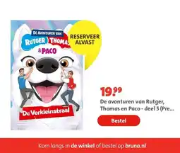 Bruna De avonturen van Rutger, Thomas en Paco - deel 5 (Pre-order editie met cadeautje) aanbieding