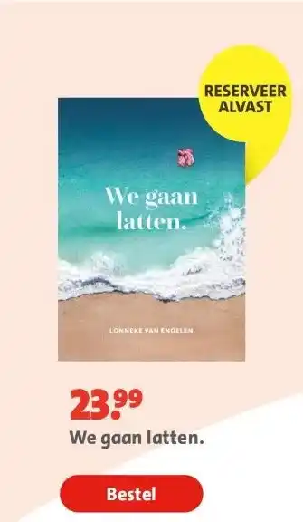 Bruna We gaan latten. aanbieding