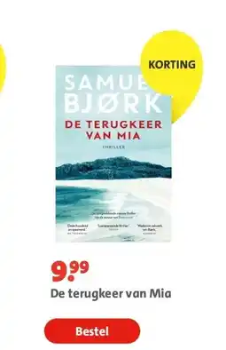 Bruna De terugkeer van Mia aanbieding
