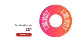 Bruna Zwemband I'm hot aanbieding