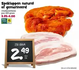 Boon`s Markt Speklappen naturel of gemarineerd aanbieding