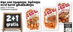 Boon`s Markt Kips mini kipspiesjes, kipfrietjes en/of borrel gehaktballetjes aanbieding