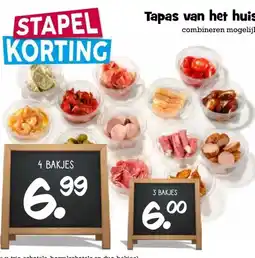 Boon`s Markt Tapas van het huis aanbieding