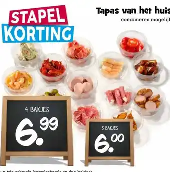 Boon`s Markt Tapas van het huis aanbieding