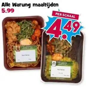 Boon`s Markt Alle Warung maaltijden aanbieding