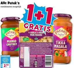 Boon`s Markt Alle Patak's combineren mogelijk aanbieding