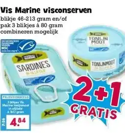 Boon`s Markt Vis Marine visconserven aanbieding