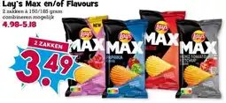 Boon`s Markt Lay's Max en/of Flavours aanbieding