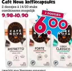 Boon`s Markt Café Nova koffiecapsules aanbieding