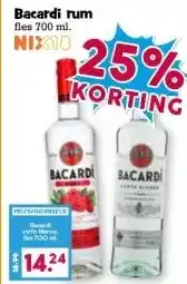 Boon`s Markt Bacardi rum fles 700 ml. aanbieding