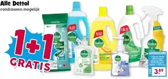 Boon`s Markt Alle Dettol combineren mogelijk aanbieding