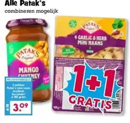 Boon`s Markt Alle Patak's combineren mogelijk aanbieding