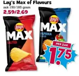 Boon`s Markt Lay's Max of Flavours aanbieding
