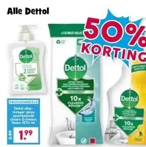 Boon`s Markt Alle Dettol aanbieding