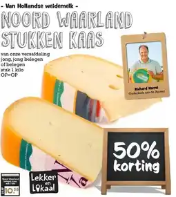 Boon`s Markt NOORD WAARLAND STUKKEN KAAS aanbieding