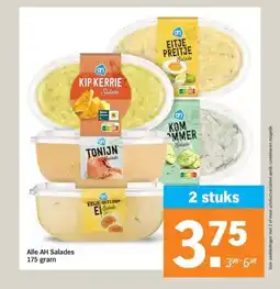 Albert Heijn Alle AH Salades 175 gram aanbieding