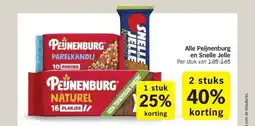 Albert Heijn Alle Peijnenburg en Snelle Jelle aanbieding