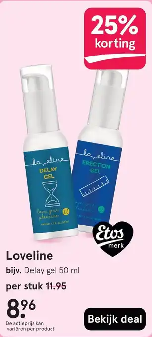 Etos Loveline aanbieding