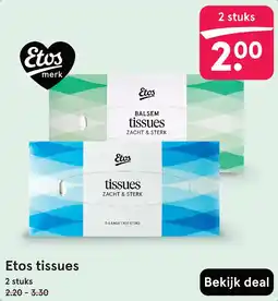 Etos Etos tissues aanbieding