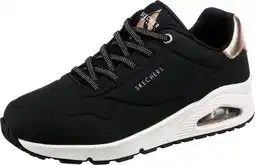 Amazon Skechers Uno - Shimmer Away - Zwart Synthetics aanbieding