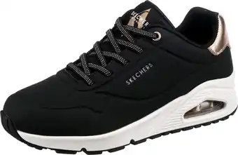 Amazon Skechers Uno - Shimmer Away - Zwart Synthetics aanbieding