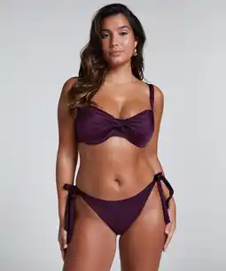 Hunkemoller Hunkemöller Costa Bikinibroekje Paars aanbieding