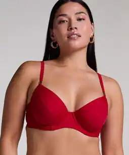 Hunkemoller Hunkemöller Luna Bikinitop Rood aanbieding