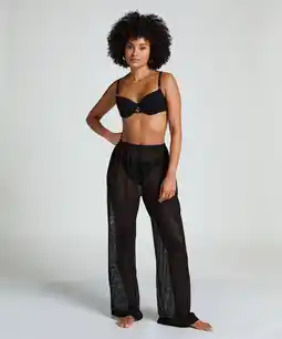 Hunkemoller Hunkemöller Gebreide Strandbroek Zwart aanbieding