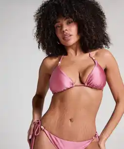 Hunkemoller Hunkemöller Triangel bikinitop Kallua Roze aanbieding