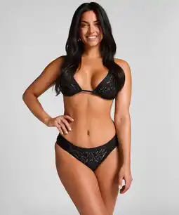 Hunkemoller Hunkemöller Bikinibroekje Boho Rio Zwart aanbieding