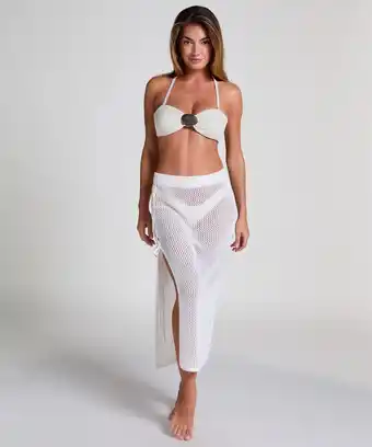 Hunkemoller Hunkemöller Crochet midi-rok Wit aanbieding