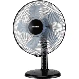 Bol.com Termozeta - Airzeta 30 - Tafel Ventilator - Tafelmodel - 5 Rotorbladen - Verkoeling - Zwart aanbieding