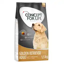 Zooplus 1,5 kg Golden Retriever Adult Concept for Life Hondenvoer aanbieding