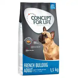 Zooplus 1,5 kg Franse Bulldog Adult Concept for Life Hondenvoer aanbieding