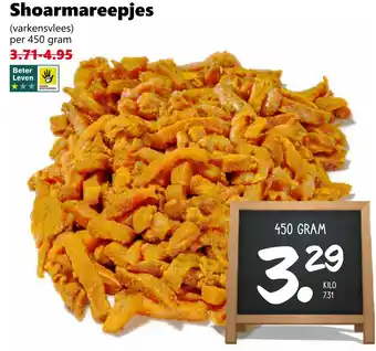 Coop Shoarmareepjes aanbieding