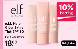 Etos e.l.f. Halo Glow Skint Tint SPF 50 aanbieding